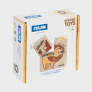 Milan Wooden Educational Wild Safari Cube Puzzle