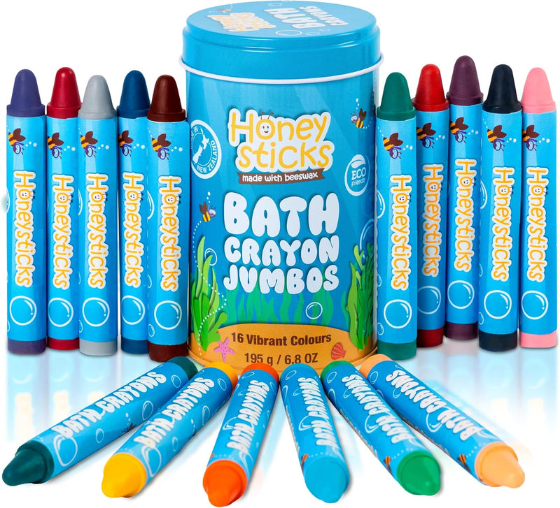 Honeysticks |Jumbo  Bath Crayons - 16pk