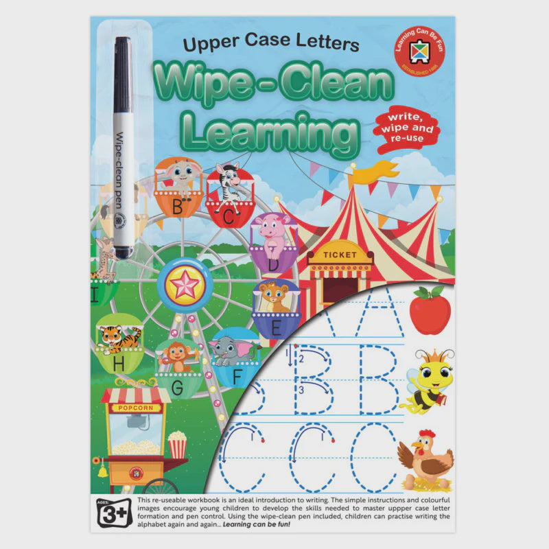 Wipe-Clean Learning | Upper Case Letters