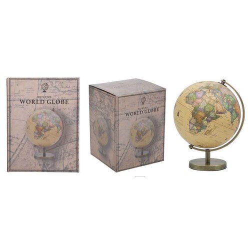 Antique Look Ocean World Globe 20cm