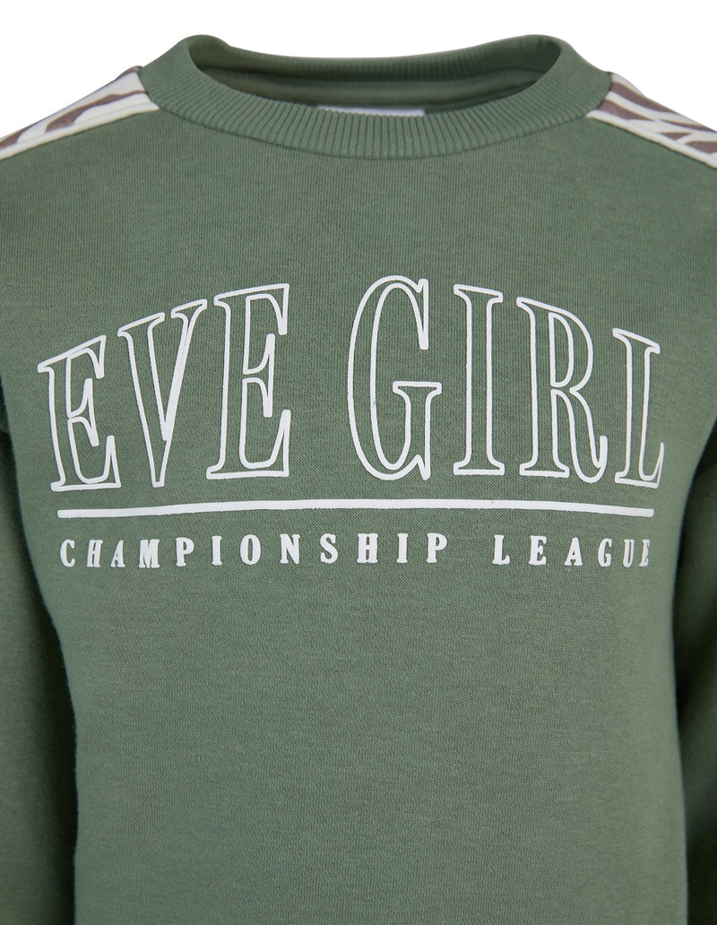 Savannah Contrast Crew | Eve Girl