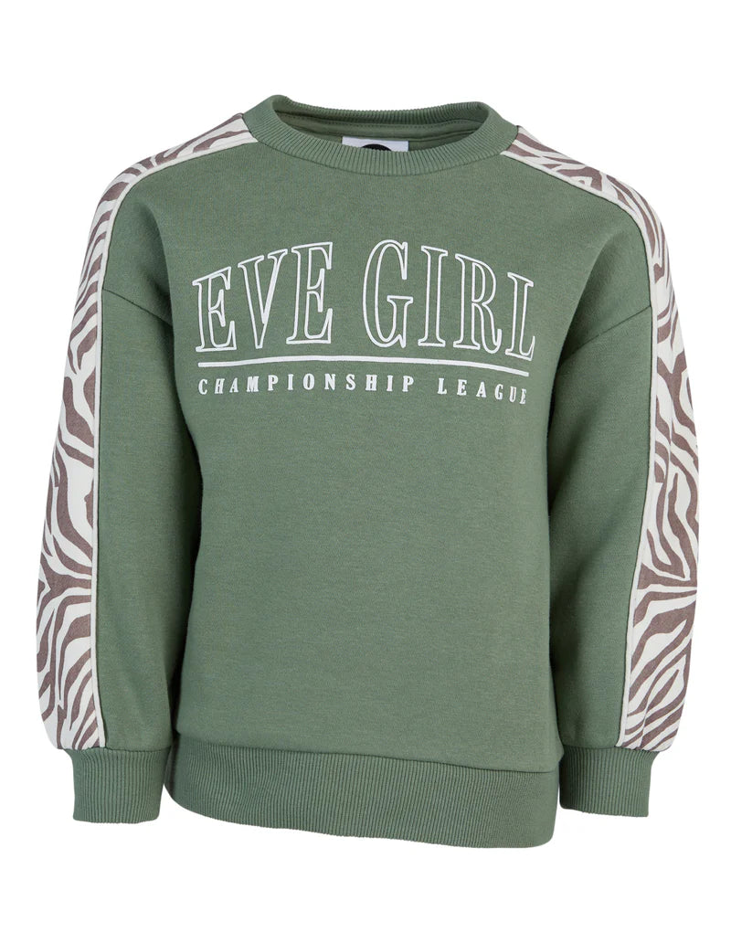 Savannah Contrast Crew | Eve Girl