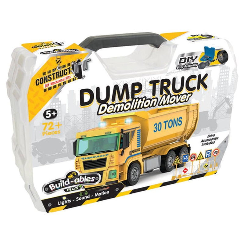 Construct IT Build-ables Plus - Dump Truck, Demolition Mover