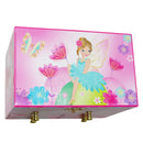 Pink Poppy |  Butterfly Friends Medium Musical Jewellery Box