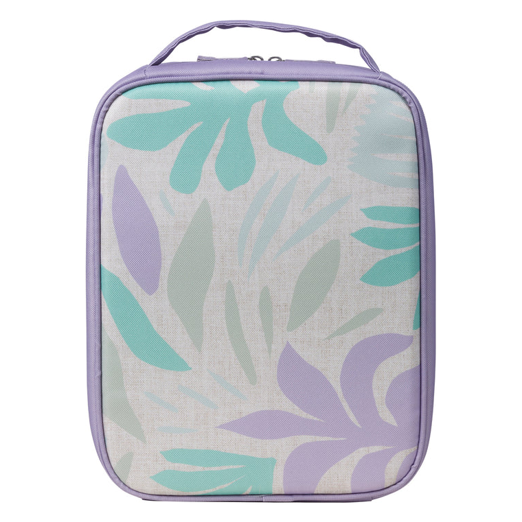 b.box Flexi Insulated Lunch Bag Lilac Garden