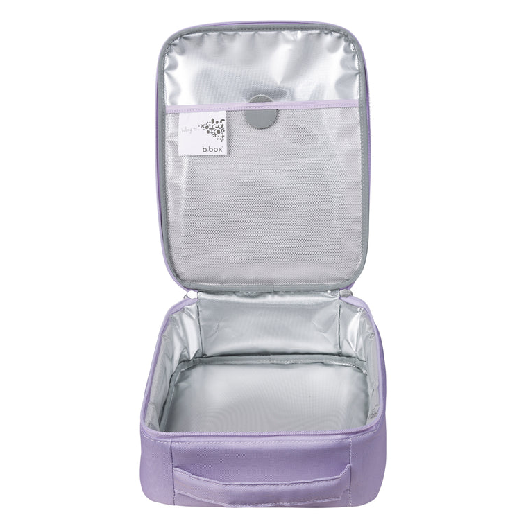 b.box Flexi Insulated Lunch Bag Lilac Garden