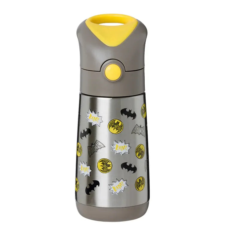 B Box Insulated Drink Bottle 350ml - Batman