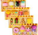 BAZIC Snack Shop 3D Eraser Set