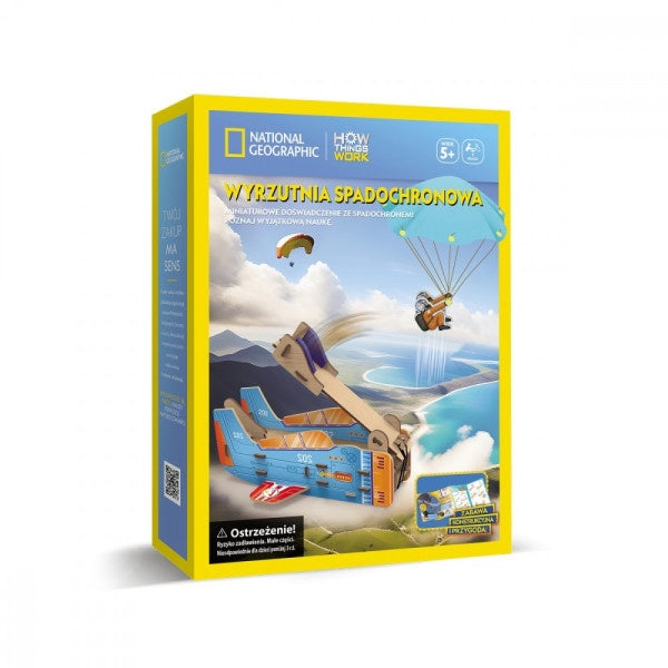 Cubic Fun 3D Puzzle - Launcher Parachute