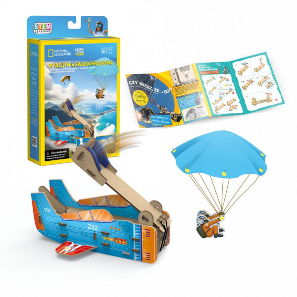 Cubic Fun 3D Puzzle - Launcher Parachute