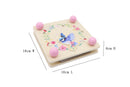 Toyslink | Wooden Blue Wren Flower Press
