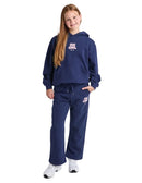 Eve Girl Sports Club Hoodie - Navy Blue