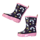 Korango | Sunshine & Rainbows Gumboot Peacoat