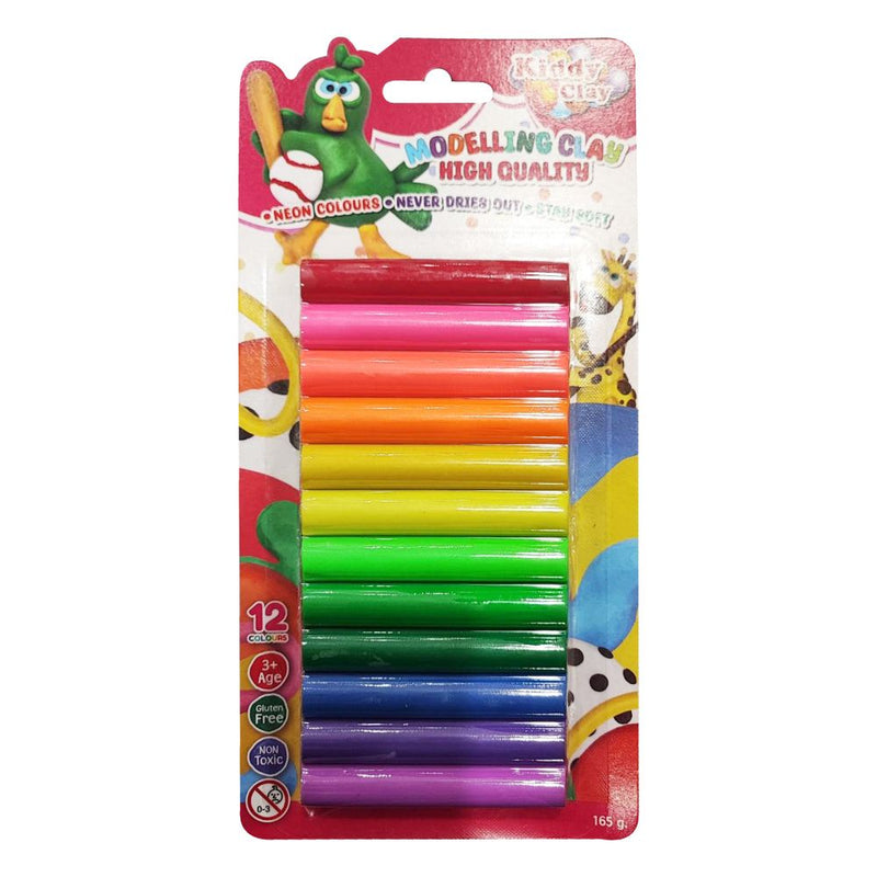 Modelling Clay 12 Colours 165g