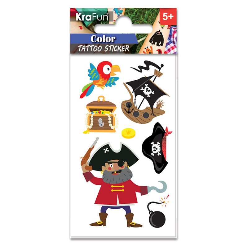 Temp Tattoo Pirates & More