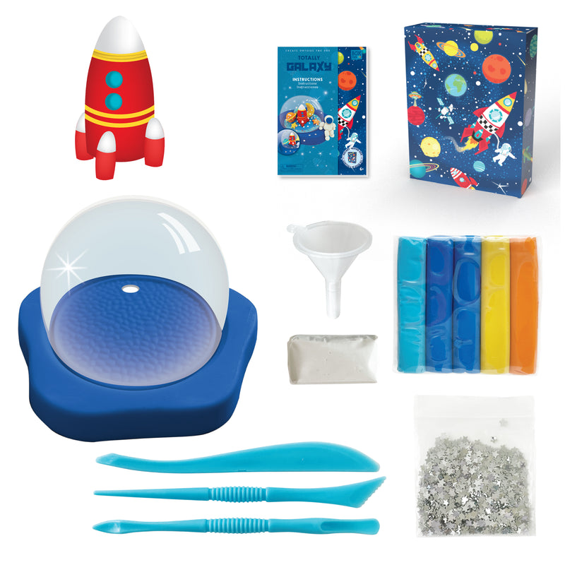 Totally Galaxy Rocket Globe Craft Kit