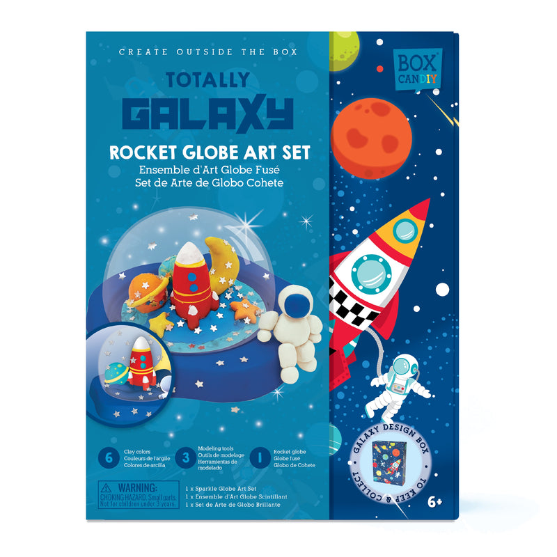 Totally Galaxy Rocket Globe Craft Kit