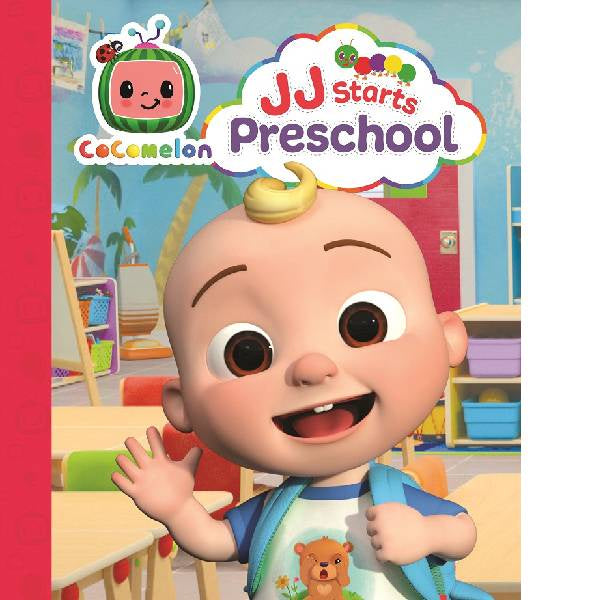 CoComelon JJ Starts Preschool Board