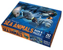 Garry Flemings Sea Animals Book & Puzzle