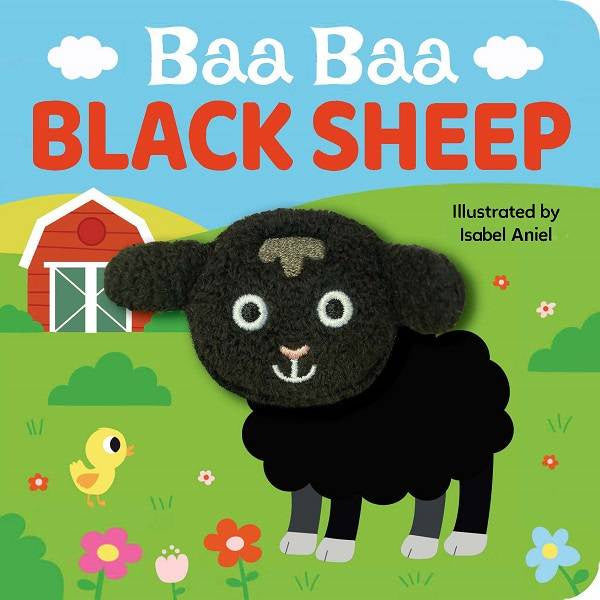 Baa Baa Black Sheep Finger Puppet