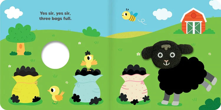 Baa Baa Black Sheep Finger Puppet