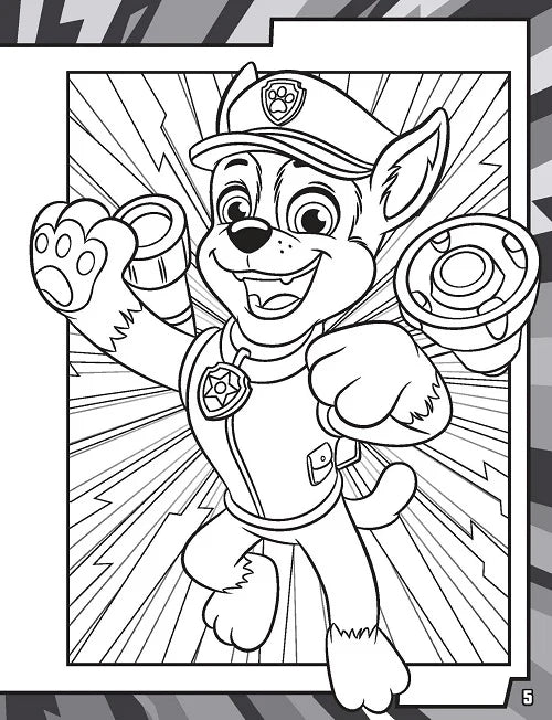 Paw Patrol | Mega Colouring