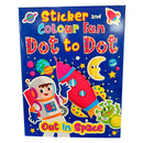Sticker and Colour Fun: Dot to Dot - Out in Space