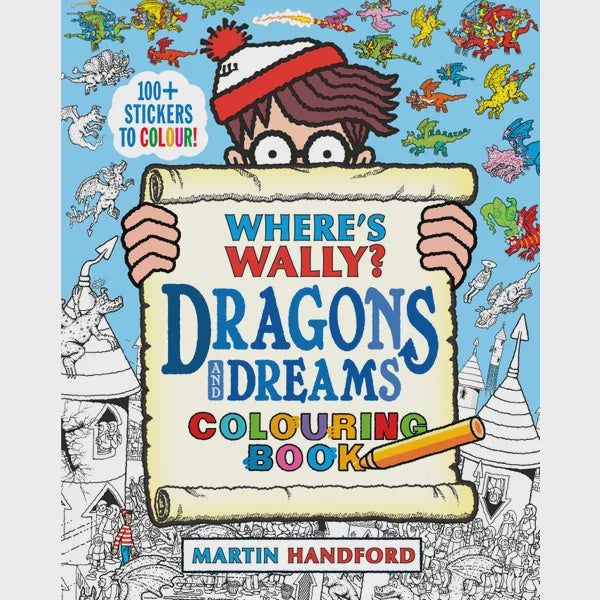 Where's Wally? Dragons and Dreams Colouring Book RRP $14.99