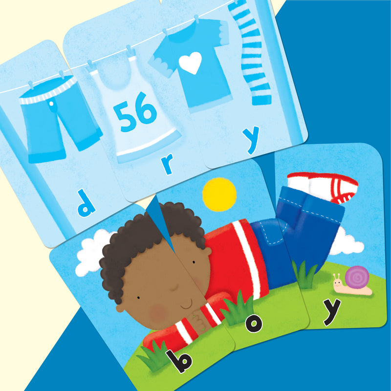 Hinkler | School Zone Three-Letter Words Flash Cards