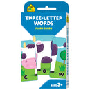 Hinkler | School Zone Three-Letter Words Flash Cards