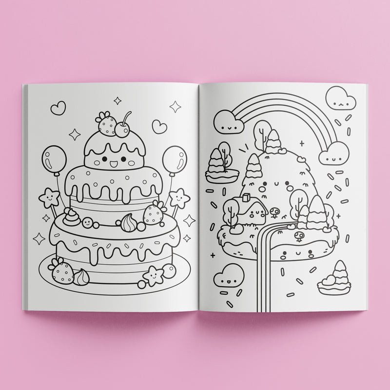 Kaleidoscope Sticker Colouring Rainbow Dreams