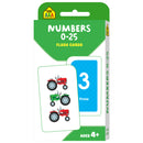 Hinkler | School Zone Numbers 0-25 Flash Cards