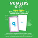 Hinkler | School Zone Numbers 0-25 Flash Cards