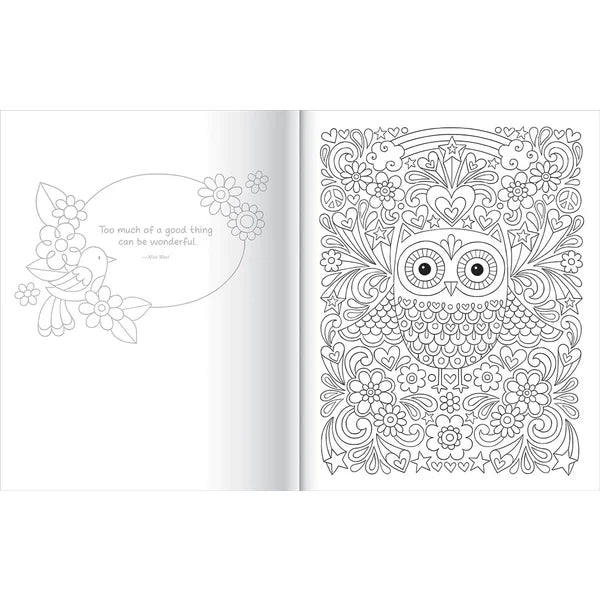 Notebook Doodles: Super Cute Colouring & Activity Book