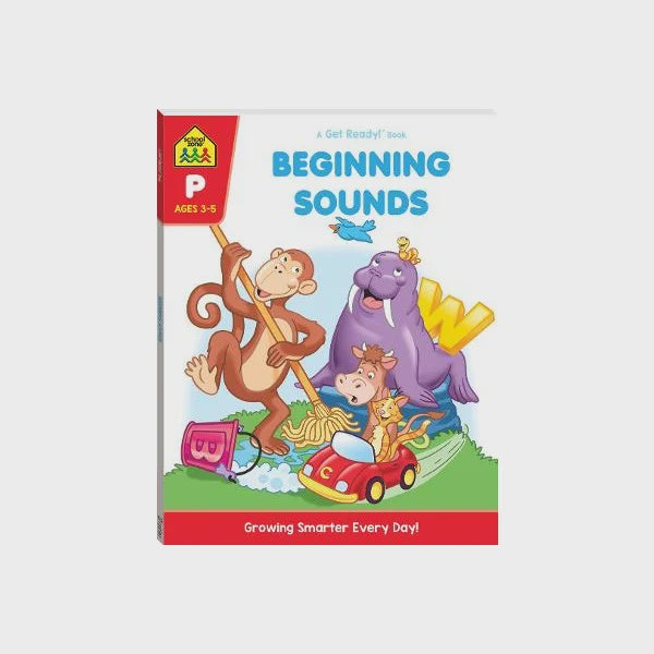School Zone | Beginning Sounds - A Get Ready Book