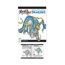 Manga to the Max Drawing and Colouring Book: Dragons