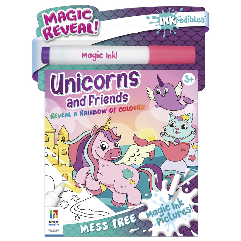 Inkredibles Magic Ink Pictures: Unicorns and Friends