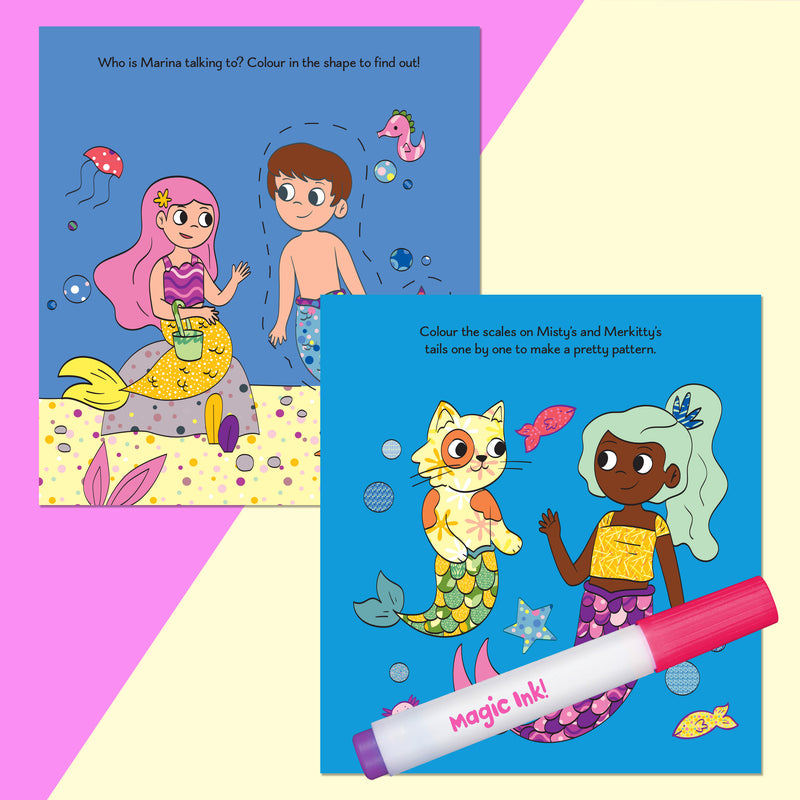 Inkredibles Magic Ink Pictures Mermaid Magic