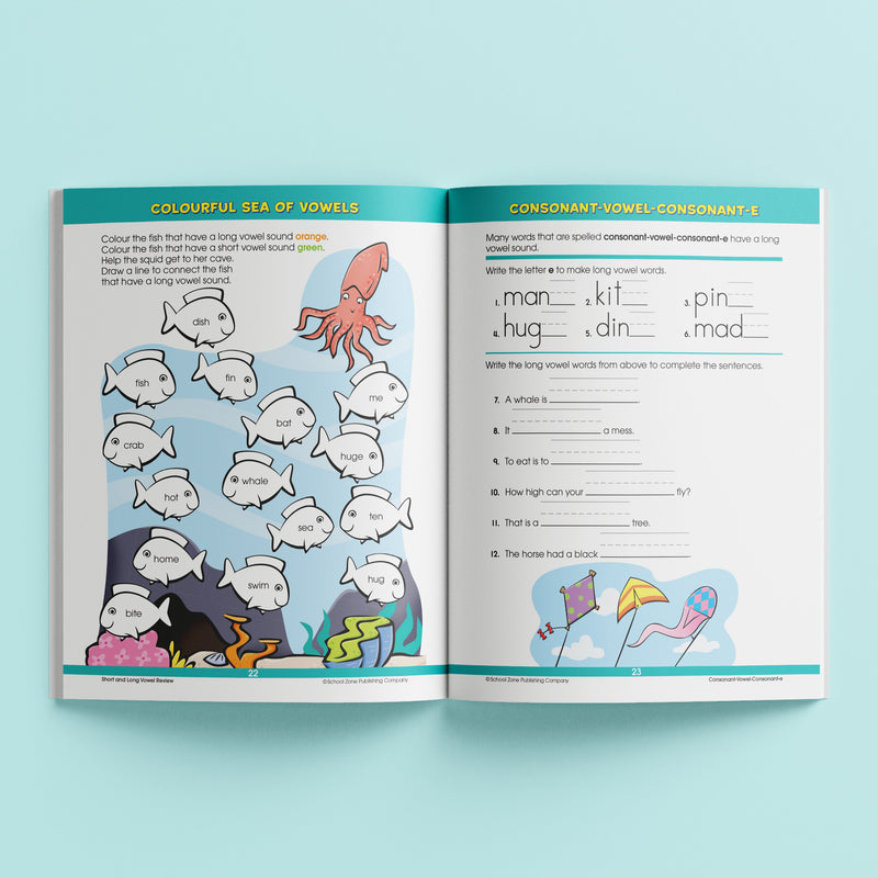 School Zone | Giant Workbook First Grade