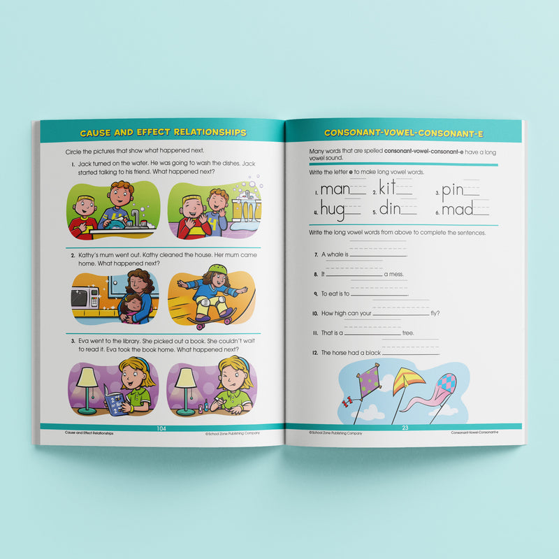 School Zone | Giant Workbook First Grade