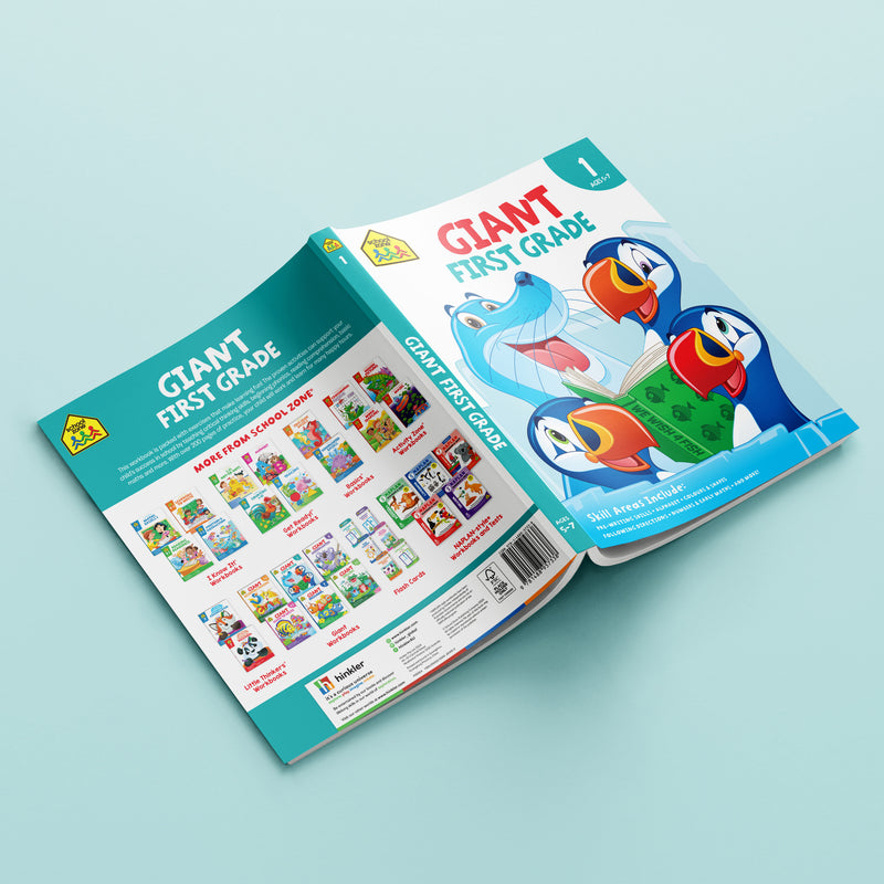 School Zone | Giant Workbook First Grade