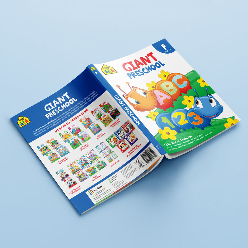 School Zone | Giant Workbook Preschool
