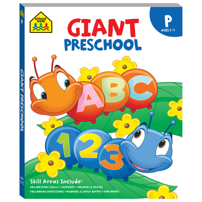 School Zone | Giant Workbook Preschool