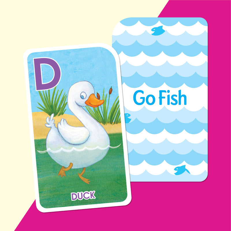 School Zone Go Fish Alphabet Game Cards (2023 ed)
