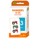 Hinkler | School Zone Numbers 0-25  Flash Cards