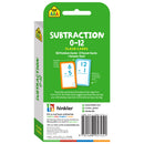 Hinkler | School Zone Subtraction 0-12 Flash Cards (2023 ed)