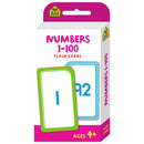 School Zone Numbers 1-100 Flash Cards (2023 ed)