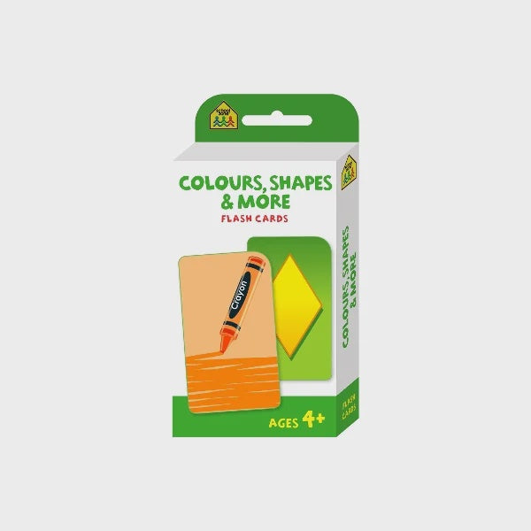 Hinkler | School Zone Colours Shapes & More Flash Cards