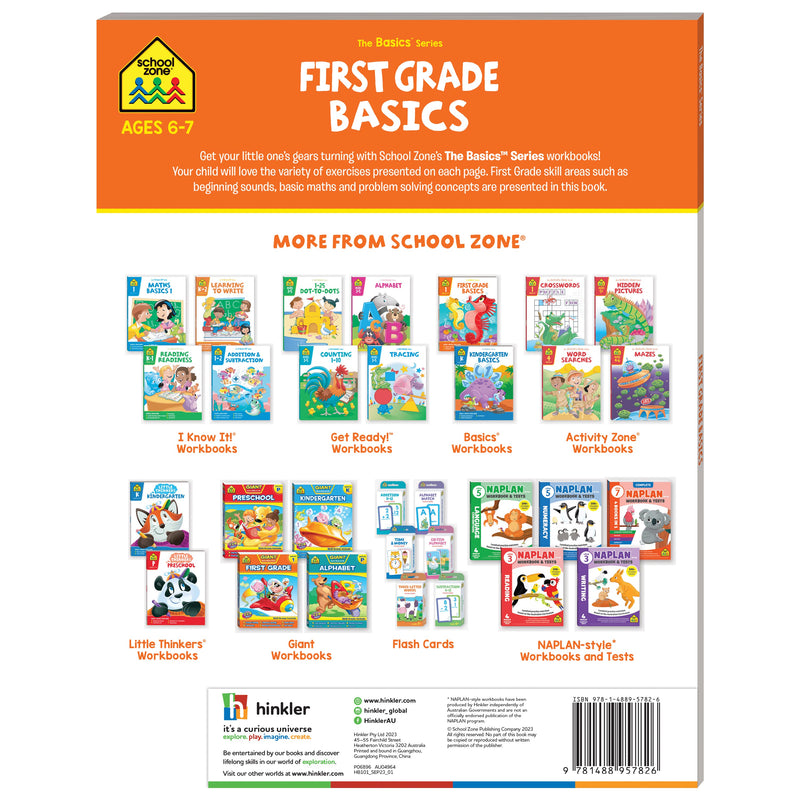 Hinkler | School Zone First Grade Basics