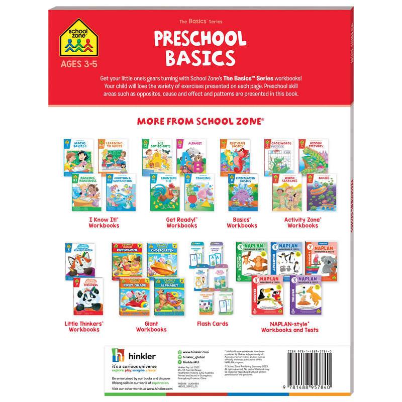 Hinkler | School Zone Preschool Basics
